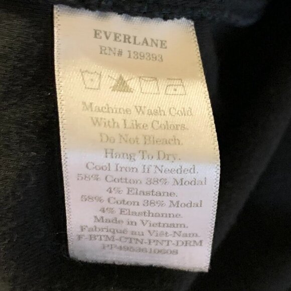 Everlane Woman's The Dream Elastic Waist Pintuck Detailing Pant Size M - Picture 8 of 13